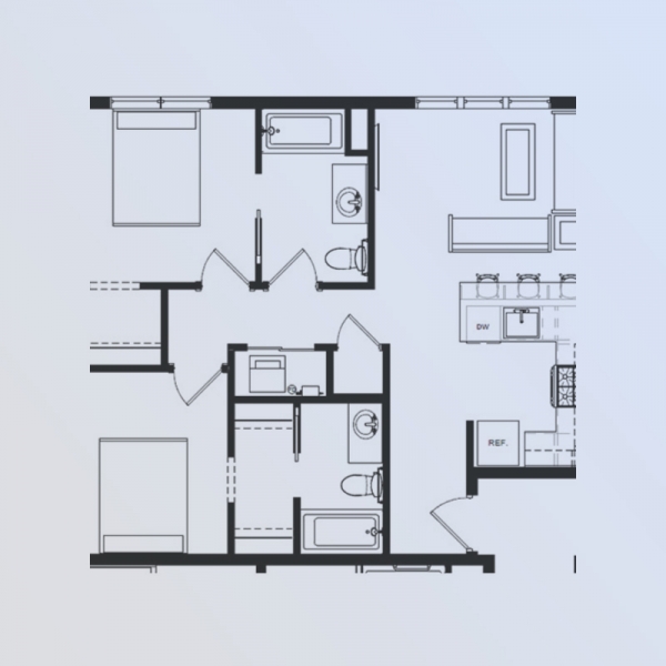 Apartments in Fort Collins for Rent: Studio, 1 Bedroom | College 830
